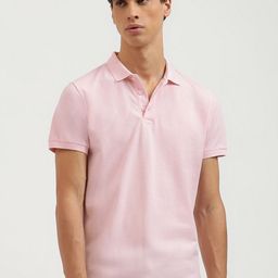 United Colors of Benetton Men Mandarin Collar Pure Cotton Pockets T-shirt-image-40