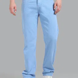 PAUL STREET Men Comfort Relaxed Fit Low-Rise Cotton Jeans-picture-5