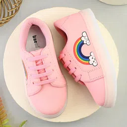 BAESD Kids Lightweight Round Toe Lace-Ups Sneakers-image-83
