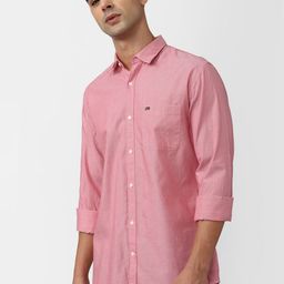 Peter England Casuals Men Slim Fit Pure Cotton Casual Shirt-picture-6