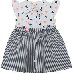 Clothe Funn Striped A-Line Cotton Dress-image-36