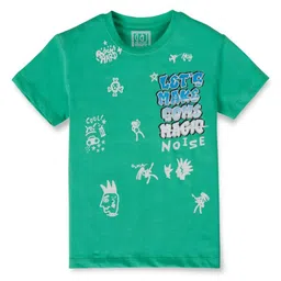 Gini and Jony Boys Typography Printed T-shirt-image-7