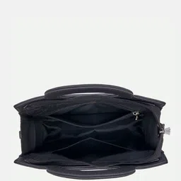 ZOUK Geometric Printed Jute Structured Sling Bag image 2