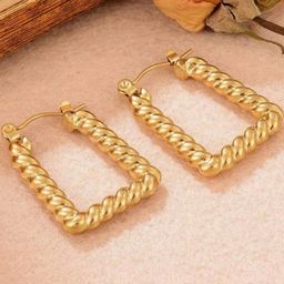 HOUSEOFTRENDZZ Contemporary Hoop Earrings-image-84