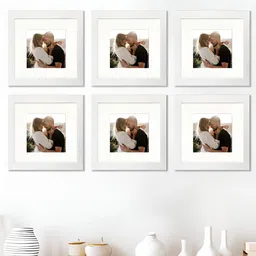 Art Street White 5 to 7 Pieces Wood Wall Photo Frames-image-85