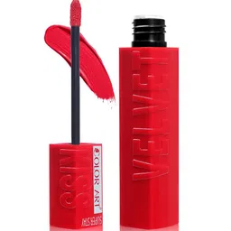 Color Art Velvet Kiss Waterproof Liquid Lipstick - 4 ml - Red 285-image-55