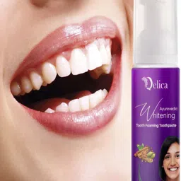 Qelica Ayurvedic Teeth Whitening Foaming Tooth Paste - 60 ml-image-87