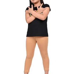 BAESD Girls High-Rise Ankle-Length Leggings-image-55