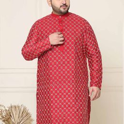 SOJANYA PLUS Men Embroidered Kurta-image-72