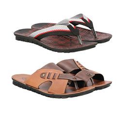 RIFOF Men Red Sandals-image-107