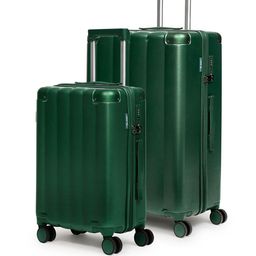 Assembly Iris Set Of 2 Textured Hard-Sided Trolley Bag-64