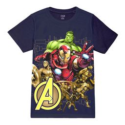Wear Your Mind Boys Avengers Printed Cut Outs T-shirt-image-80