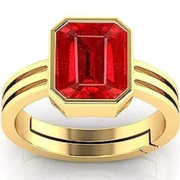 GenZcomplex Gold-Plated Brass Finger Ring-image-59