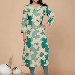 Jevi Prints Women Floral Printed Floral Kurta-picture-45