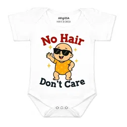 arvesa No Hair Dont Care Printed Romper-picture-25