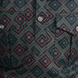 ahhaaaa Boys Floral Printed Regular Thread Work Kurta with Pyjamas image 2