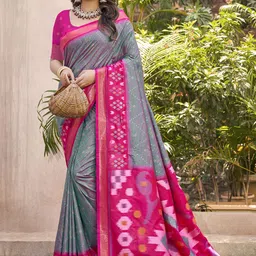 Astita Woven Design Zari Pure Silk Saree-picture-15
