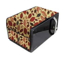 The Furnishing Tree Waterproof & Dustproof PVC Microwave Oven Top Cover with 4 Utility Pockets Ditz-image-21