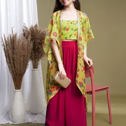 BAESD Girls Printed Top with Palazzos-picture-6