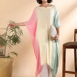 Maaesa Tie & Dyed Kaftan Kurta-picture-55