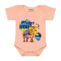 Arvesa My First HoliPrinted Romper-picture-13