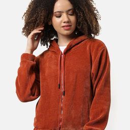 Campus Sutra Women Hooded Sweatshirt-image-80