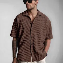 SZN Men Multi Solid Polyester Standard Casual Shirts-picture-35