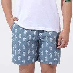 The Indian Garage Co Pack Of 2 Men Doodle Print Elasticated Waist Boxers 1124-BXPRCS-03-01-image-26