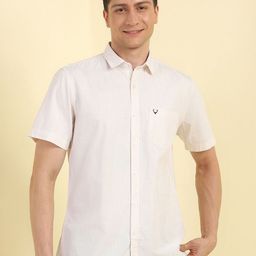 Allen Solly Men Opaque Striped Cotton Slim Fit Casual Shirt-image-120