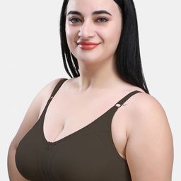 MAROON Full Coverage Non Padded Minimizer Bra With All Day Comfort image 2