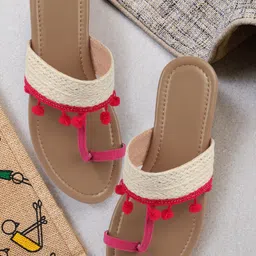 AVIVASTYLE Women Open Toe Flats with Bows-image-77