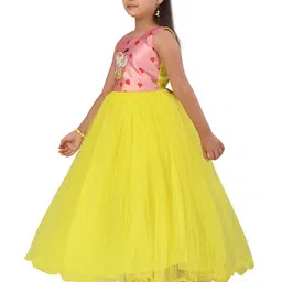 BAESD Print Net Fit & Flare Dress image 4