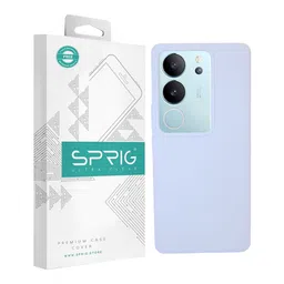SPRIG Solid Printed Vivo V29 Back Case Mobile Accessories-49