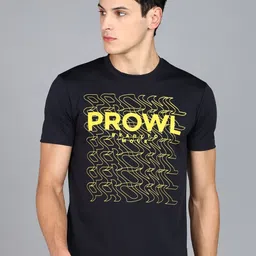 PROWL by Tiger Shroff Men Typography Printed Round Neck T-shirt-image-60