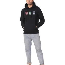 BOMBAE TEES Men Graphic Printed Hooded Sweatshirt-picture-23