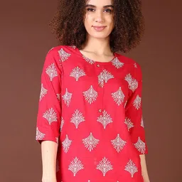 V-Mart Floral Printed Kurti-image-18