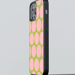 macmerise Geometric Printed iPhone 13 Pro Max Back Case Mobile Accessories-17