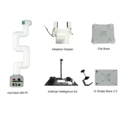 MyCobot 280 Raspberry Pi 2023 All-in-one Suite – 6 DOF Collaborative Robotic Arm ( Raspberry Pi Version) image 1