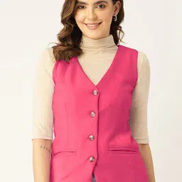 BRINNS Tailored fit V-Neck Waistcoat-picture-31