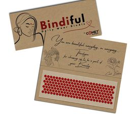 Comet Busters Bindiful Traditional Bindi - Red-43