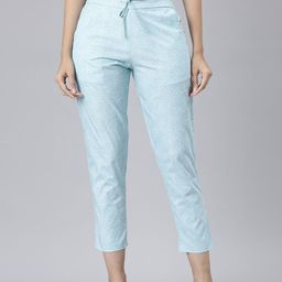 TWIN BIRDS Women Printed Trousers-image-95