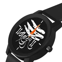 CSAMON Men Printed Dial & Straps Analogue Watch Pado BLK Tilak Mahadev 804 BLK image 3
