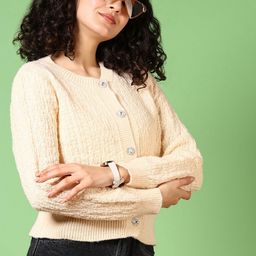 V-Mart Women Cable Knit Cardigan-picture-38