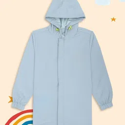 HOUSE OF VEDAS Unisex Kids Windcheater Water Resistant Hooded Sports Jacket-52