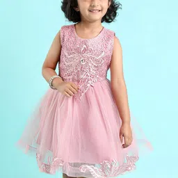 Mark and Mia Girls Embellished Fit & Flare Dress-image-69