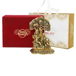 INTERNATIONAL GIFT Shree Radha Krishna Idol Showpiece With Birthday Tag & Box-image-33