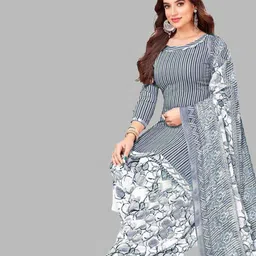 SIMPLYETHNIC Geometric Printed Unstitched Dress Material-picture-27