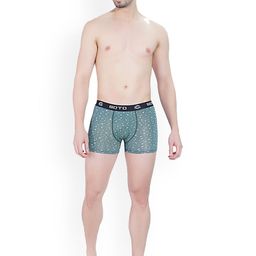 GOTO Printed Short Trunk NYLON LY PRINT OUTER EL TRUNK GREN PRINT-Green image 5