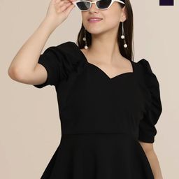 Mast & Harbour Women Solid Regular Top-image-79
