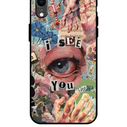 QRIOH Quirky Printed iPhone XR Back Case Mobile Accessories-image-37